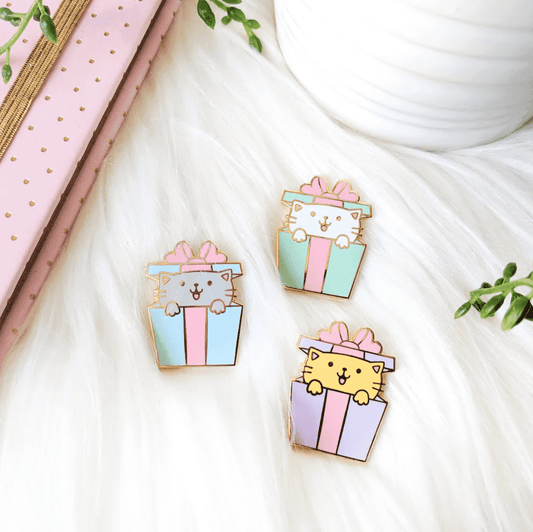 Fox & Cactus - Cat Gifts Enamel Pins