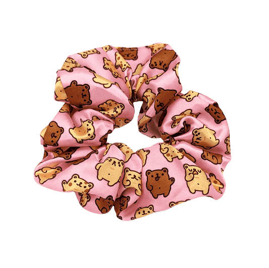 Fox & Cactus - Tiny Teddy Scrunchie