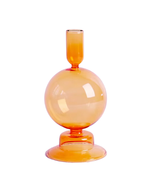 Amber Candle Holder