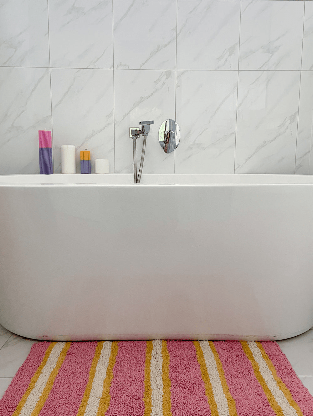 Mosey Me - Stripe Bath Mat